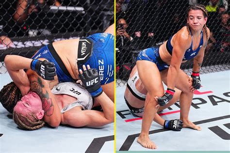 Ailin Perez Twerks on Opponents Face at UFC Paris, Video。